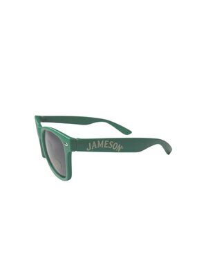 Jameson UV400 Green Wayfarer Sunglasses With Black Lenses